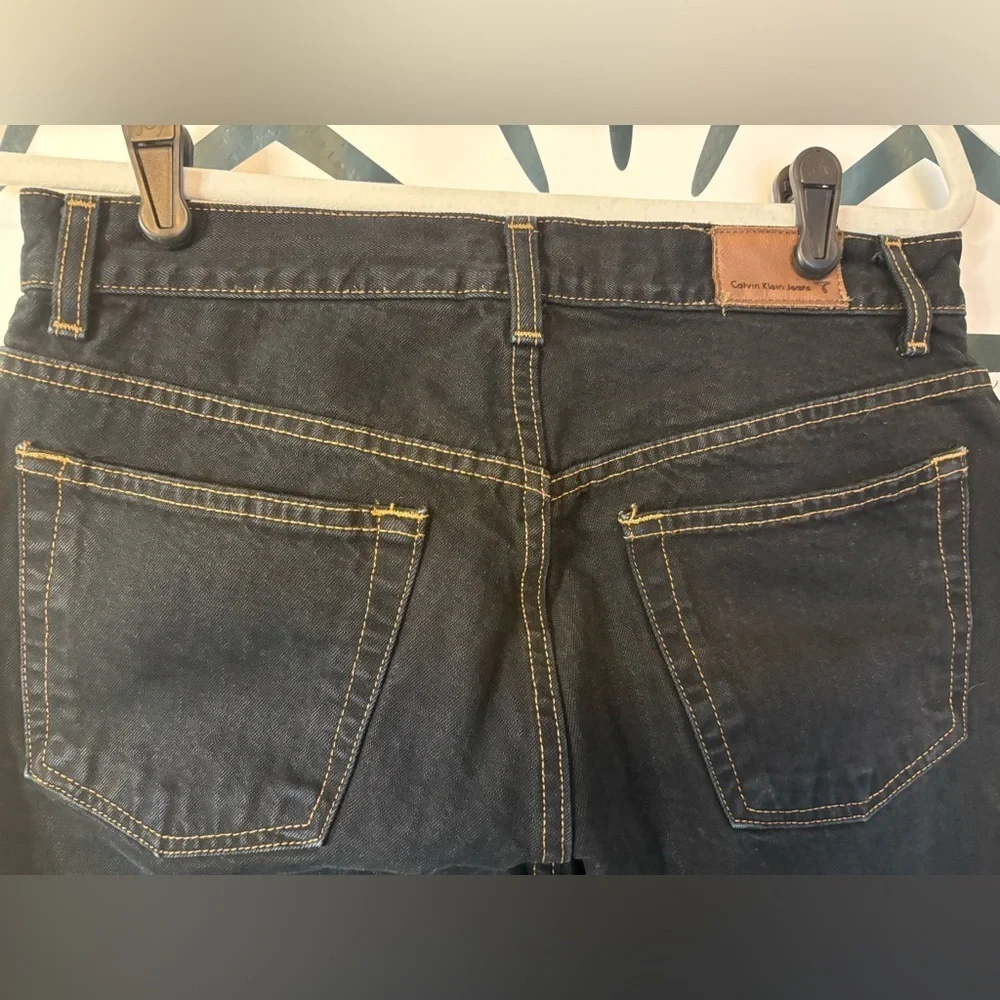 Calvin Klein Dark Blue Boot Cut Jeans Size 8